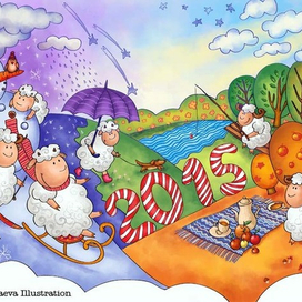 Новогодний календарь 2015