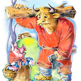 Зимовье зверей