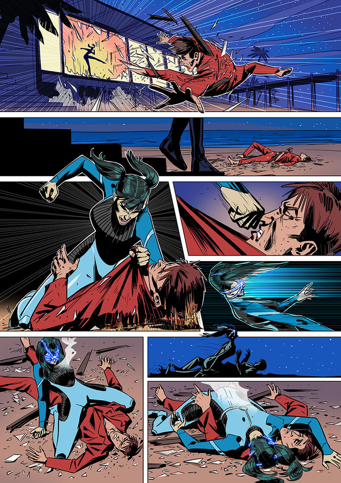 Страница комикса TFDF #12