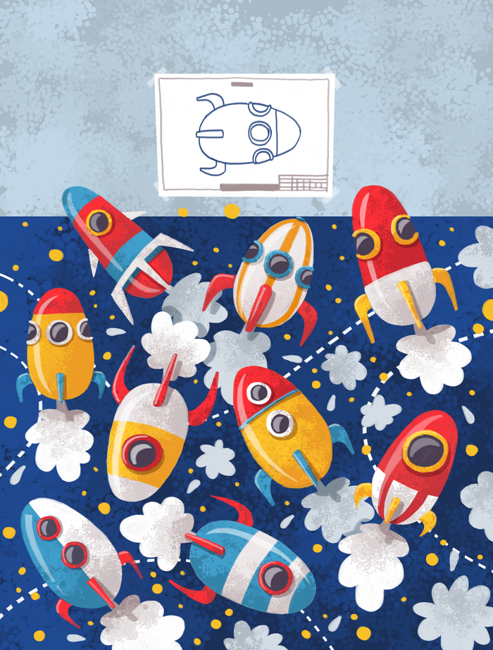 задание с ракетами