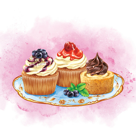 Заставки "сладости к чаю"