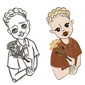 Работа над стилизацией персонажа