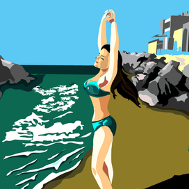 Иллюстрация"Лето"