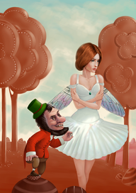 Алин и Пасхальные конфеты (иллюстрация к рассказу)