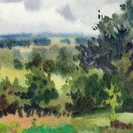 Поднимается ветер. 