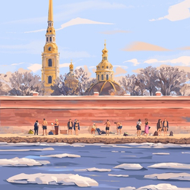 Весенний Петербург