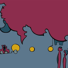 Любопытные прохожие в поле за полчаса до грозы