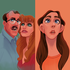 Иллюстрации в стиле комикс