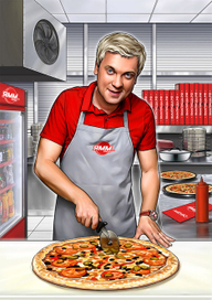 Реклама Пиццы.