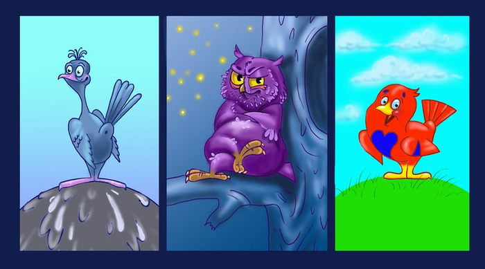 птички на конкурс