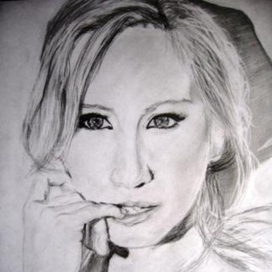 портрет девушки