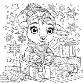 Иллюстрация для раскраски