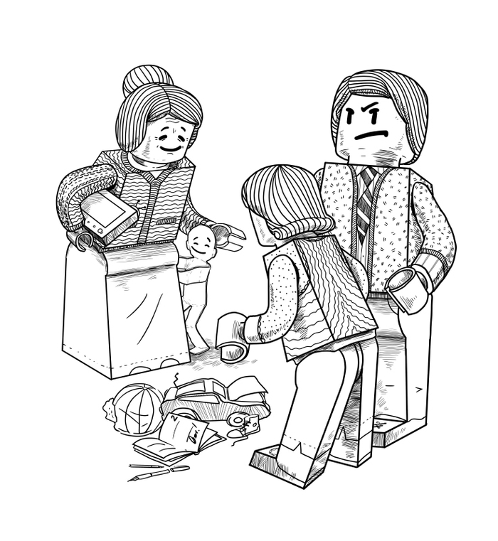  иллюстрации к книге А.В.Курпатова "Счастливый ребёнок"