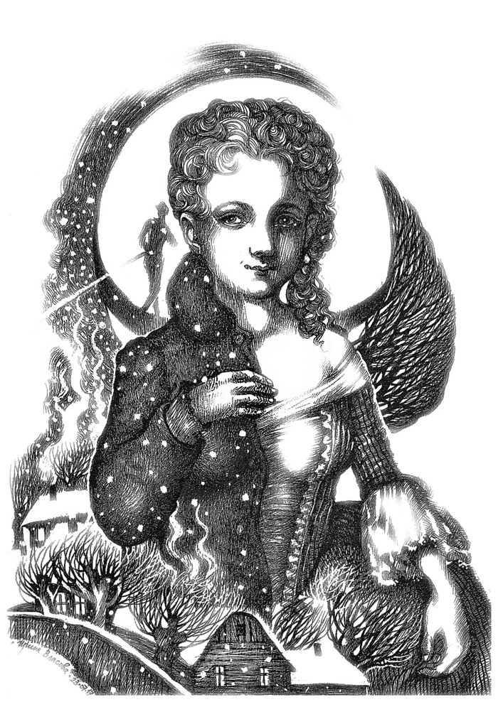 "Красные розы Казановы". Иллюстрация.