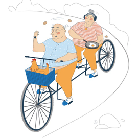 Бабушка и дедушка 