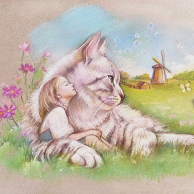 Только мы с котом