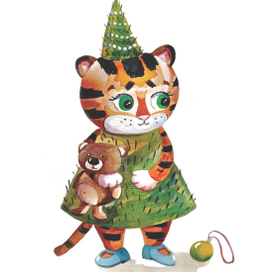 Елочка  тигр