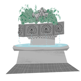 Фонтан из Барселоны