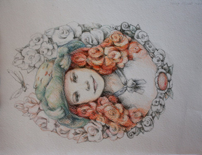 Про кота, который уснул в саду и видел сны о своей маленькой хозяйке...