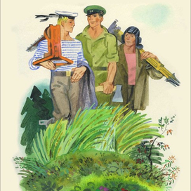 К "Вагончик" В. Коржиков  изд."Малыш"