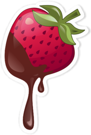 клубничка в шоколаде