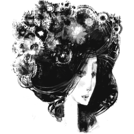 Черные цветы