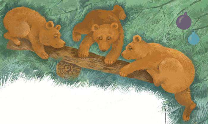 Фрагмент иллюстрации для журнала "Вверх Тормашками"