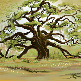 пейзаж_дерево