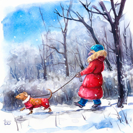 Зимняя прогулка