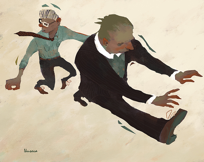 По пьесе "Диалог леммингов"