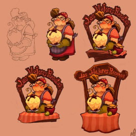 Дизайн лого для кулинарного блога