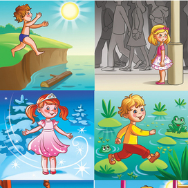 карточки к игре "Я в беду не попаду"