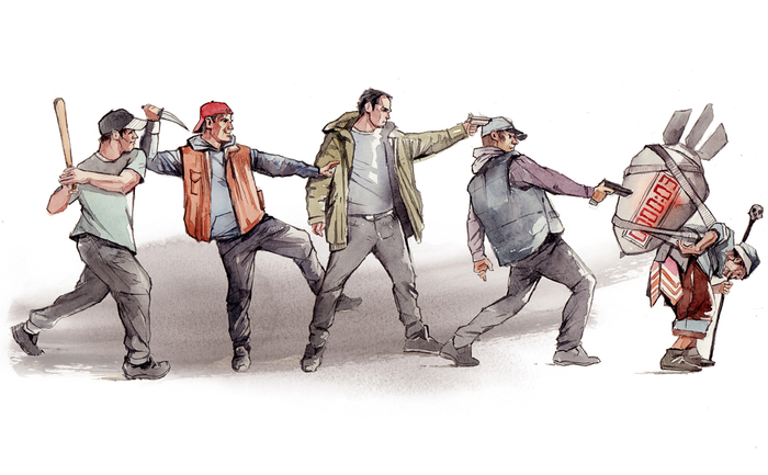 Все против всех.