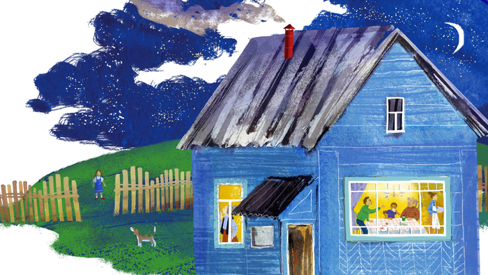 Иллюстрации для сборника "Свет в твоем окошке"