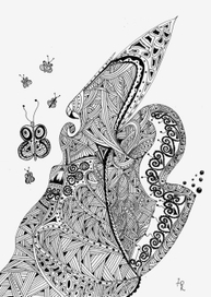 Графическая абстракция Карачевцевой Юли