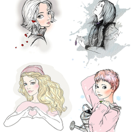 Арты девочки