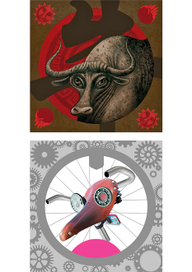 Варианты, эскизы к восточному гороскопу 2.