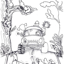 Раскраска-ДоРисуйка