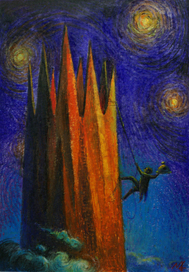 эскиз обложки к "Я обслуживал английского короля" 