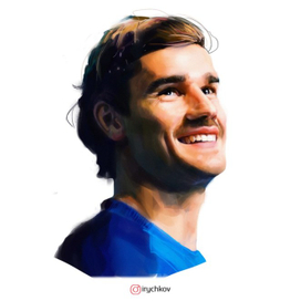 Griezmann portrait