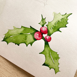 иллюстрация акварельная