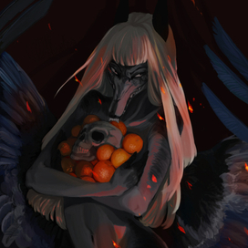 Любительница мандаринов