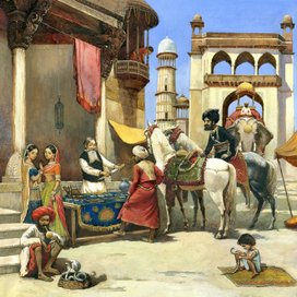 Индия для календаря "Традиции внешней торговли"