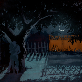 "Молодой месяц" - из серии "Шестнадцатое лето"