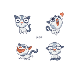 Котенок Мау