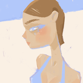 Дама в купальнике