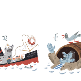 "Веселое мореплавание Солнышкина"В. Коржиков ЛАБИРИНТ