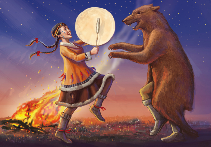 Северный танец.