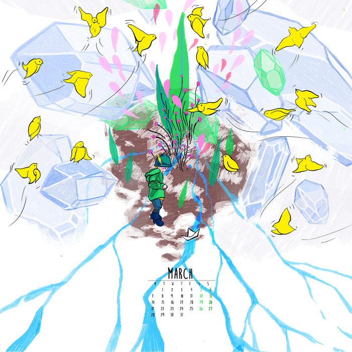 "The place where childhood lives" March