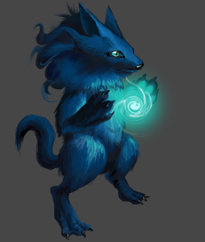 Волк стихии